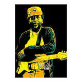 Willie King American Blues Guitarist in Pop Art (Print Only) thumbnail