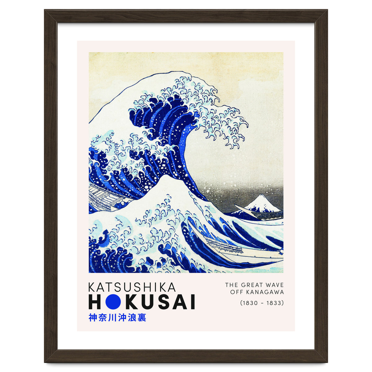 Katsushika Hokusai - The Great Wave