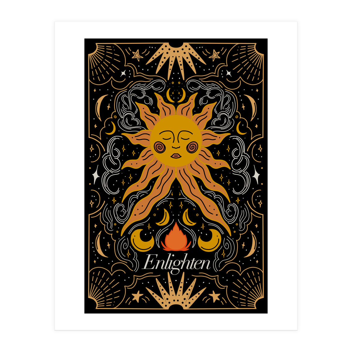 Enlighten Sun Print (Print Only)