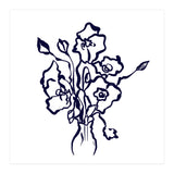 flowers line art (Print Only) thumbnail