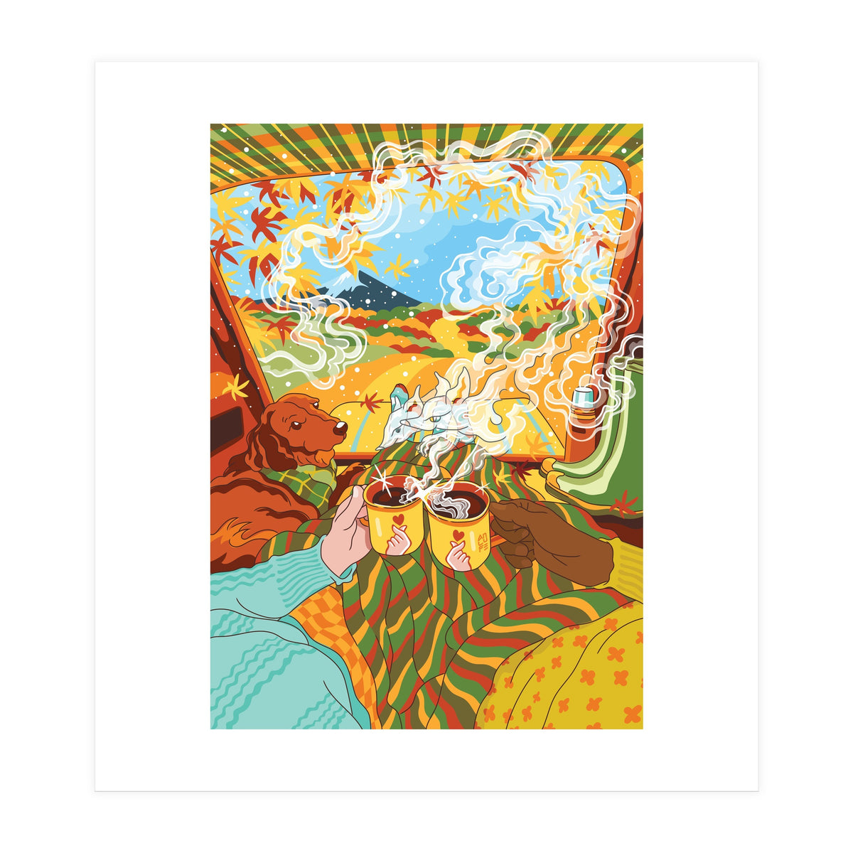 A Foxy Trip (Print Only)