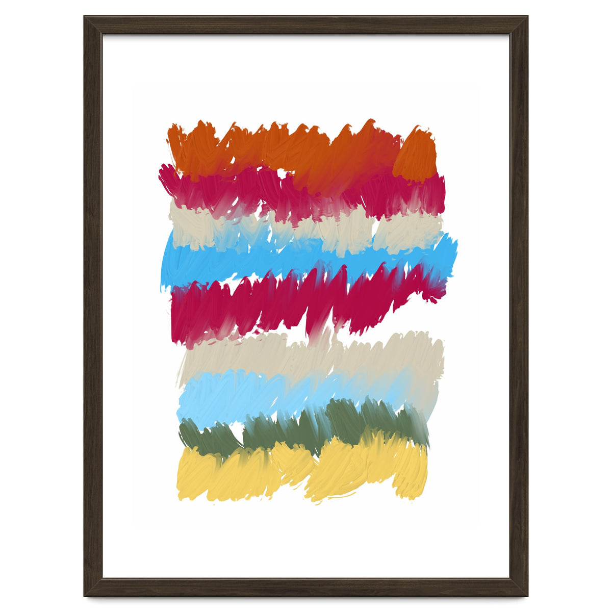 Abstract Color Palette Study