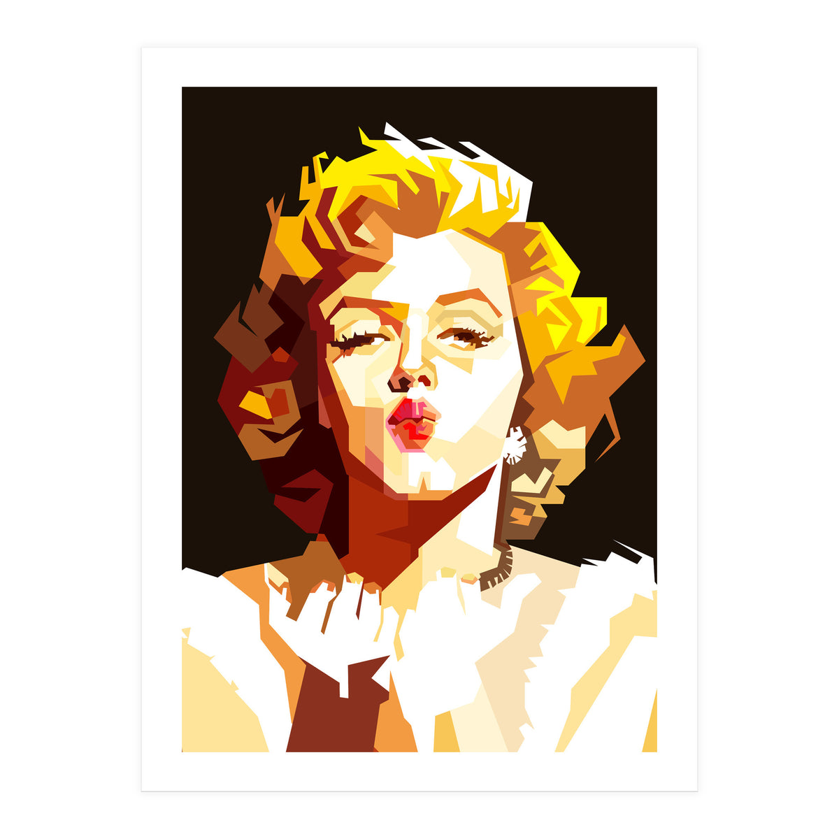 Marilyn Monroe Vintage Illustration Trending Now (Print Only)
