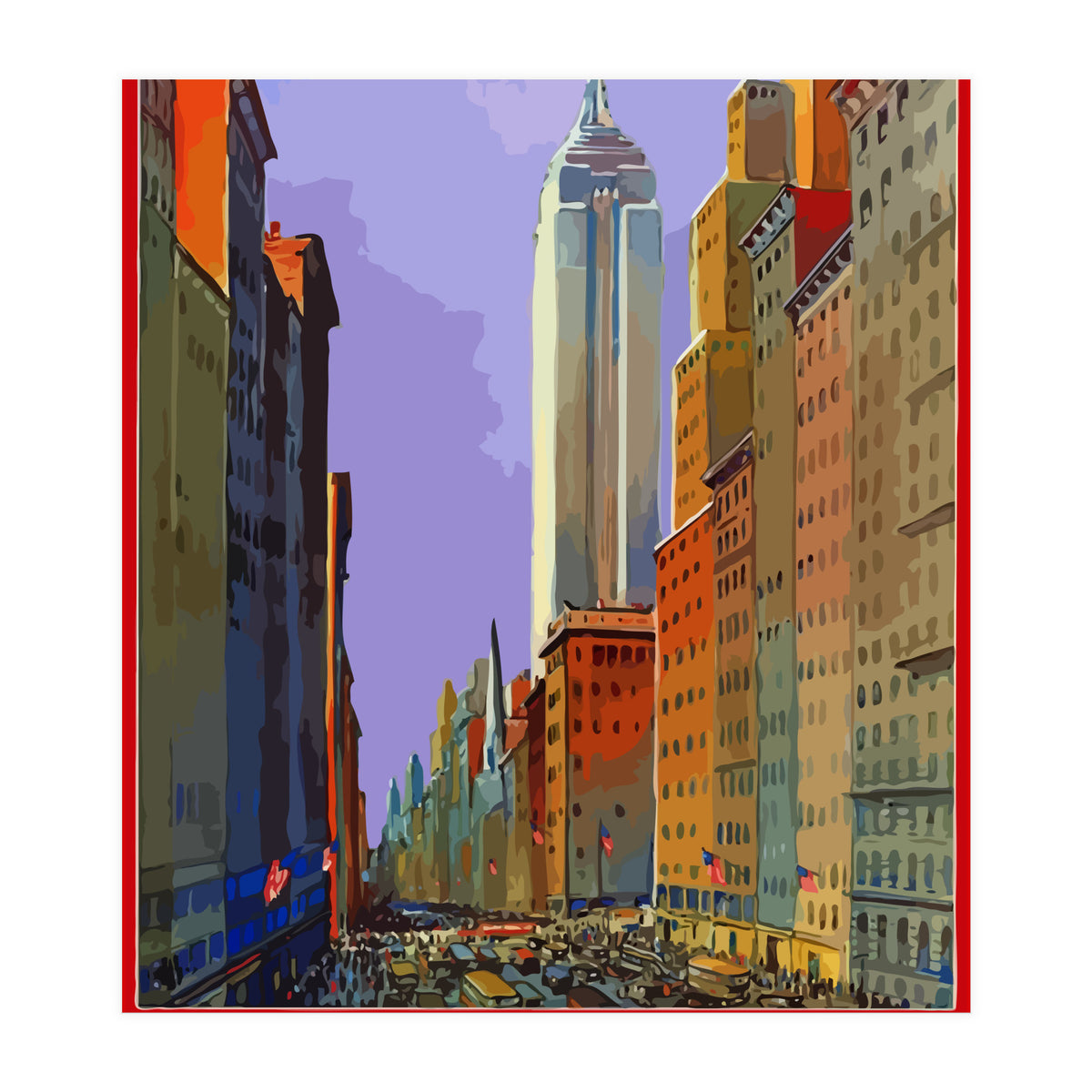 Fifth Avenye, New York (Print Only)