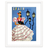 Spain, A Lady in Traditional Costume thumbnail