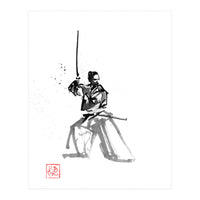 Samurai En Garde  (Print Only)