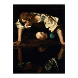Caravaggio – Narcissus (ca. 1600) | Dramatic Baroque Masterpiece (Print Only) thumbnail