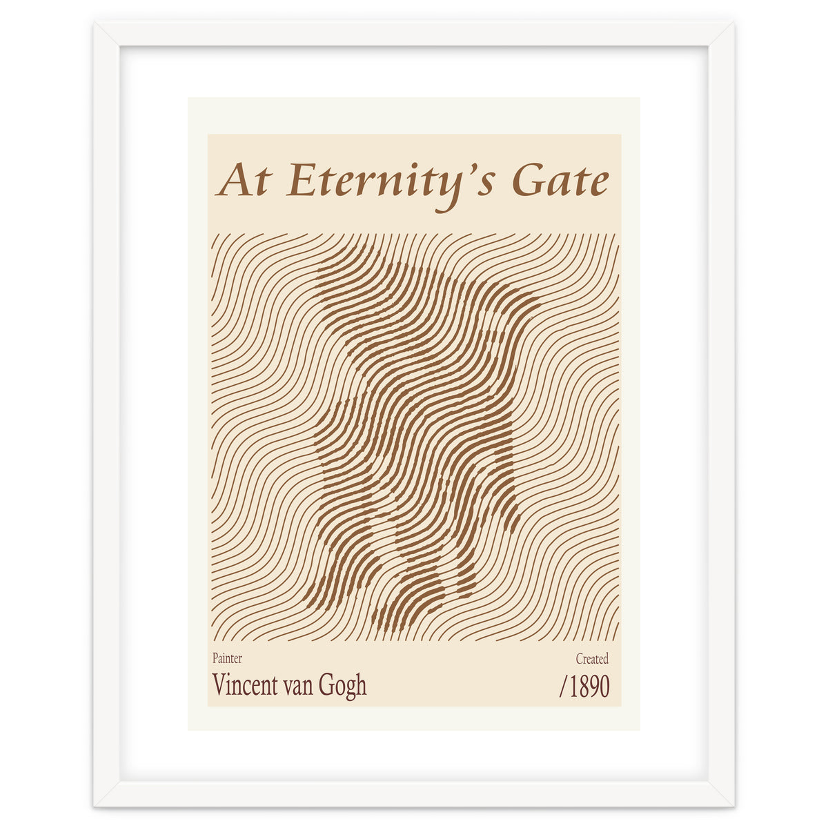 At Eternity’s Gate Vincent Van Gogh (1890)