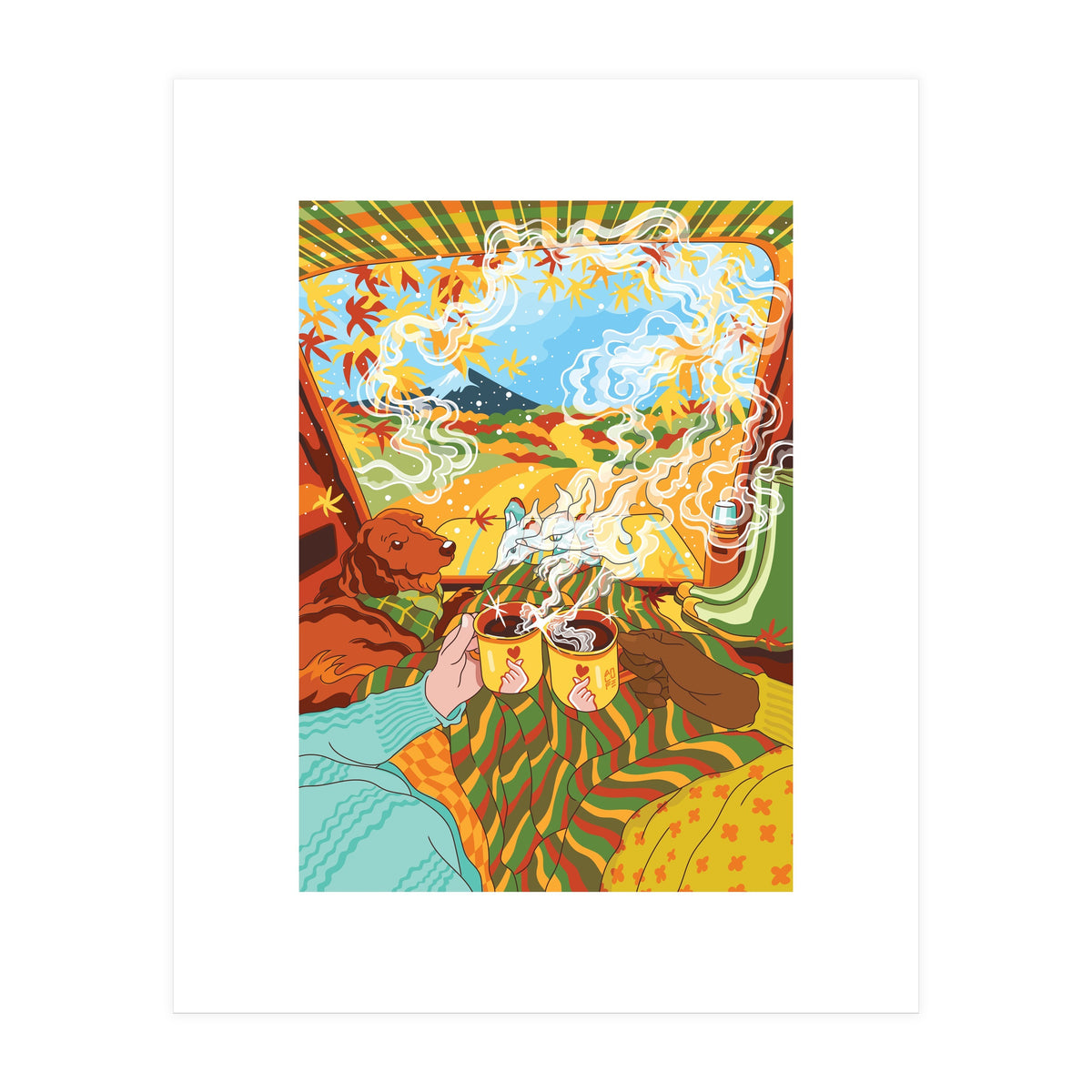 A Foxy Trip (Print Only)