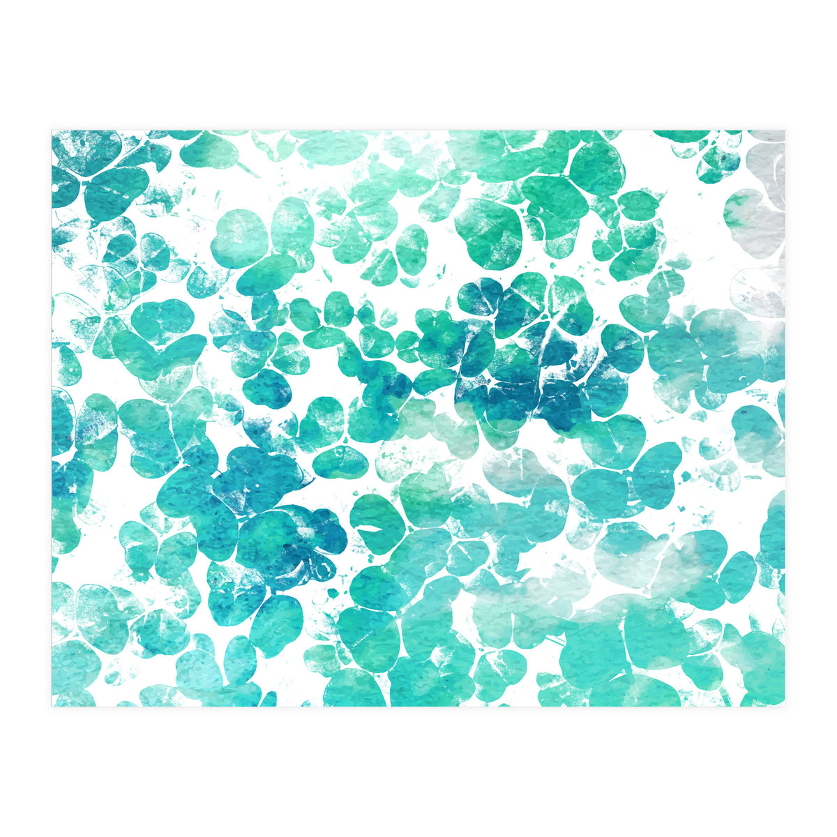 Clover Watercolor (Print Only)