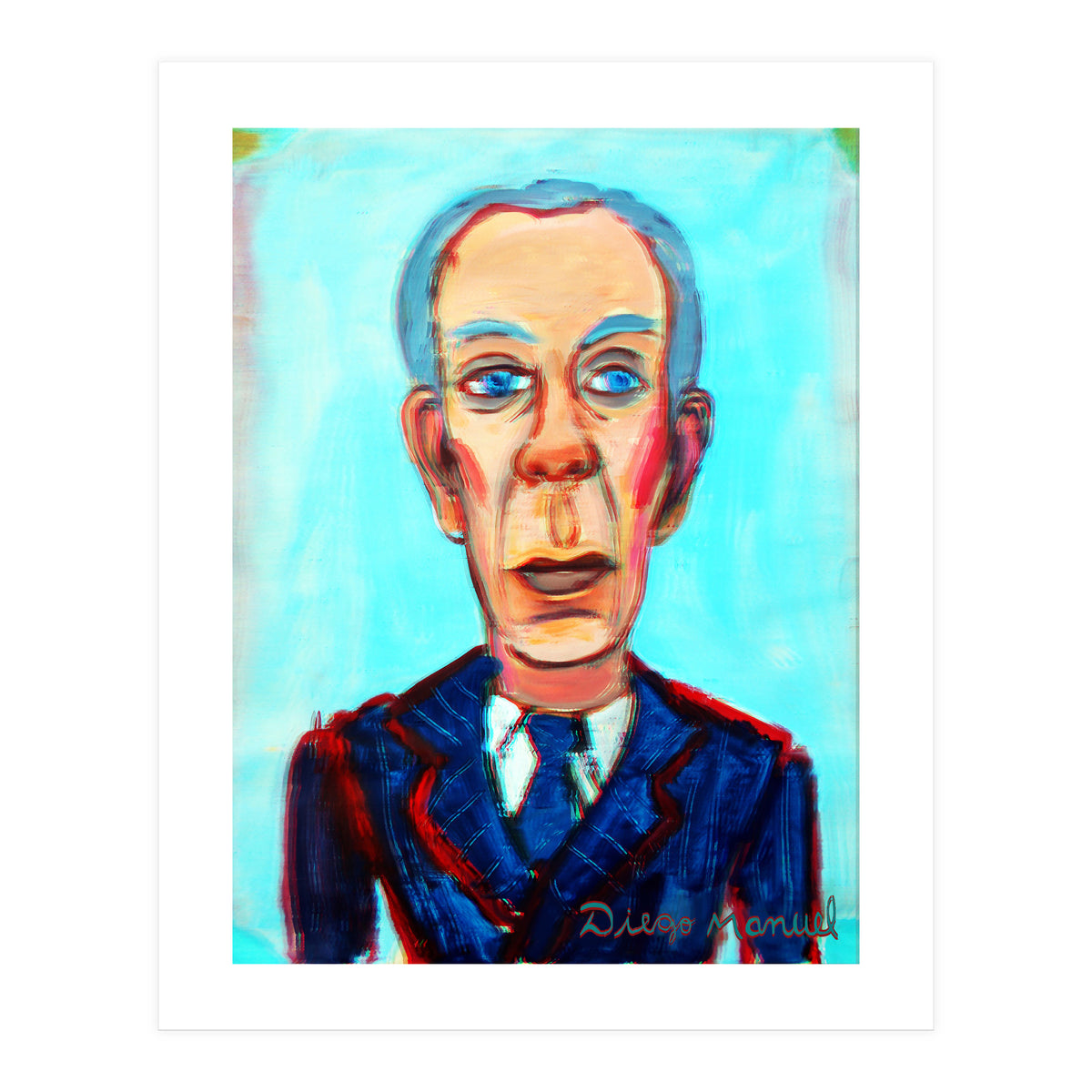 J L Borges 2 3d (Print Only)