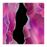 Magenta & Silver Agate Texture 01  (Print Only) thumbnail