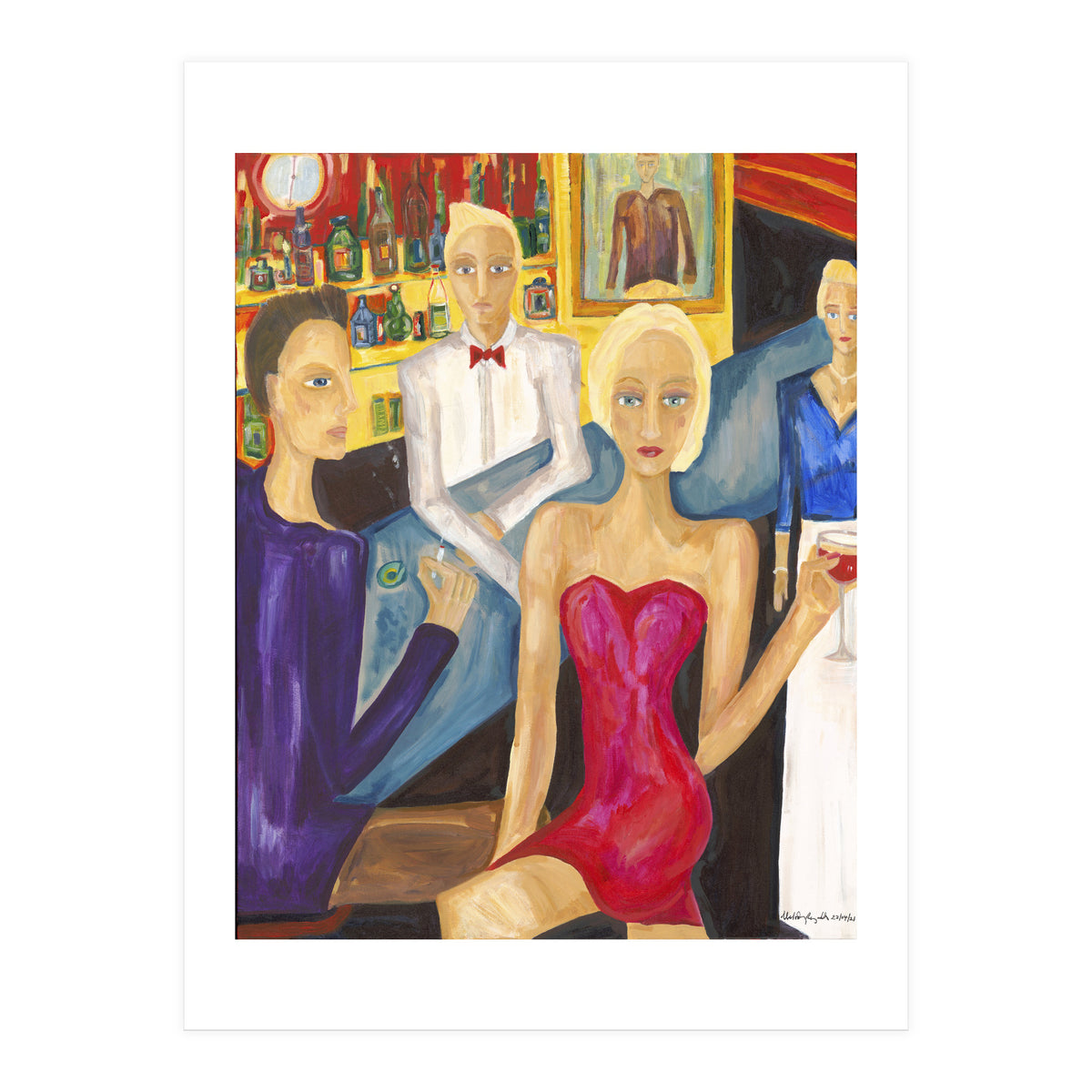 At The Bar (Print Only)