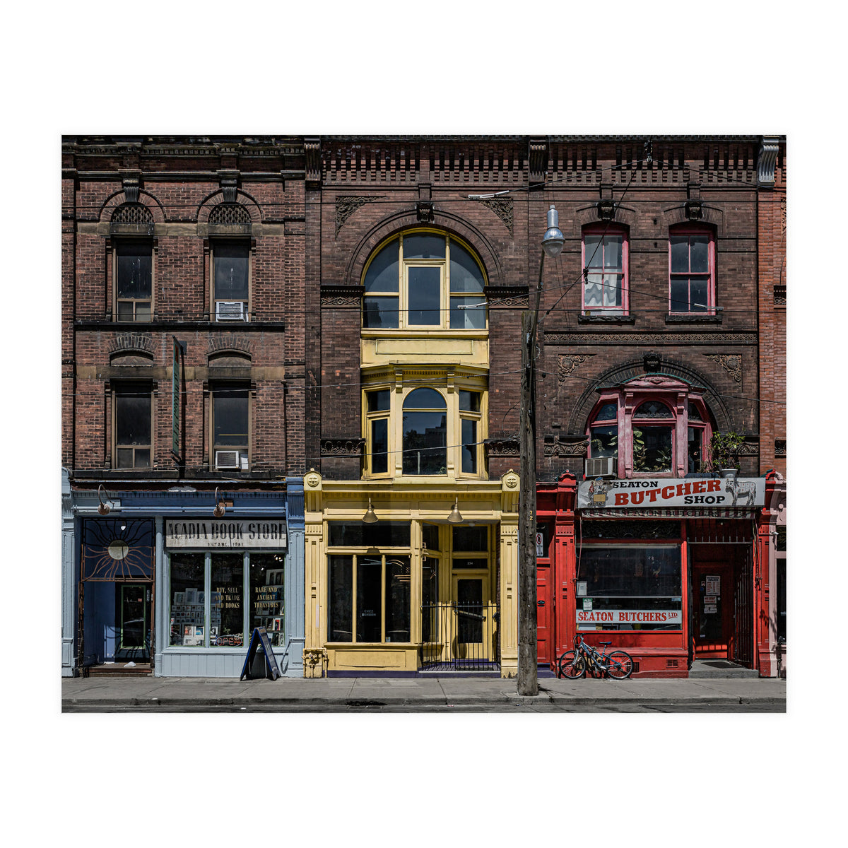 Books and Bistros and Butchers No 8 Color Version (Print Only)