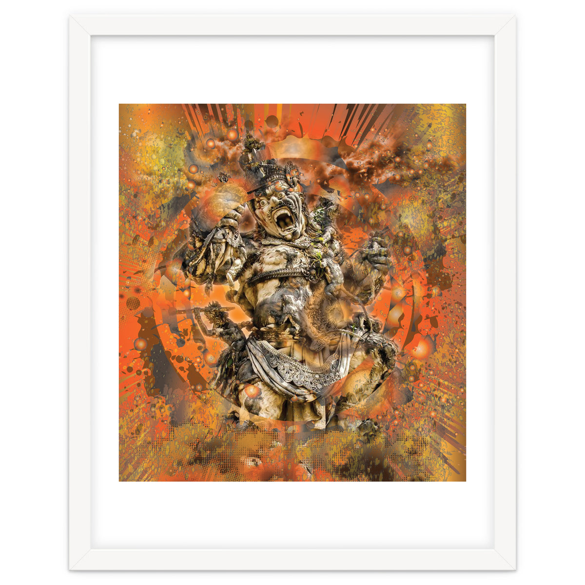Hindu Monkey God