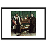 Germany school. The Ambassadors (with anamorphosis in the lower part of the painting). 1533. Oil ... thumbnail