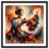 Majestic East Asian Flamenco Dancer thumbnail