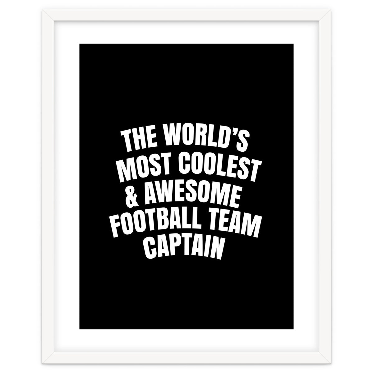 World's most coolest and awesome football team captain