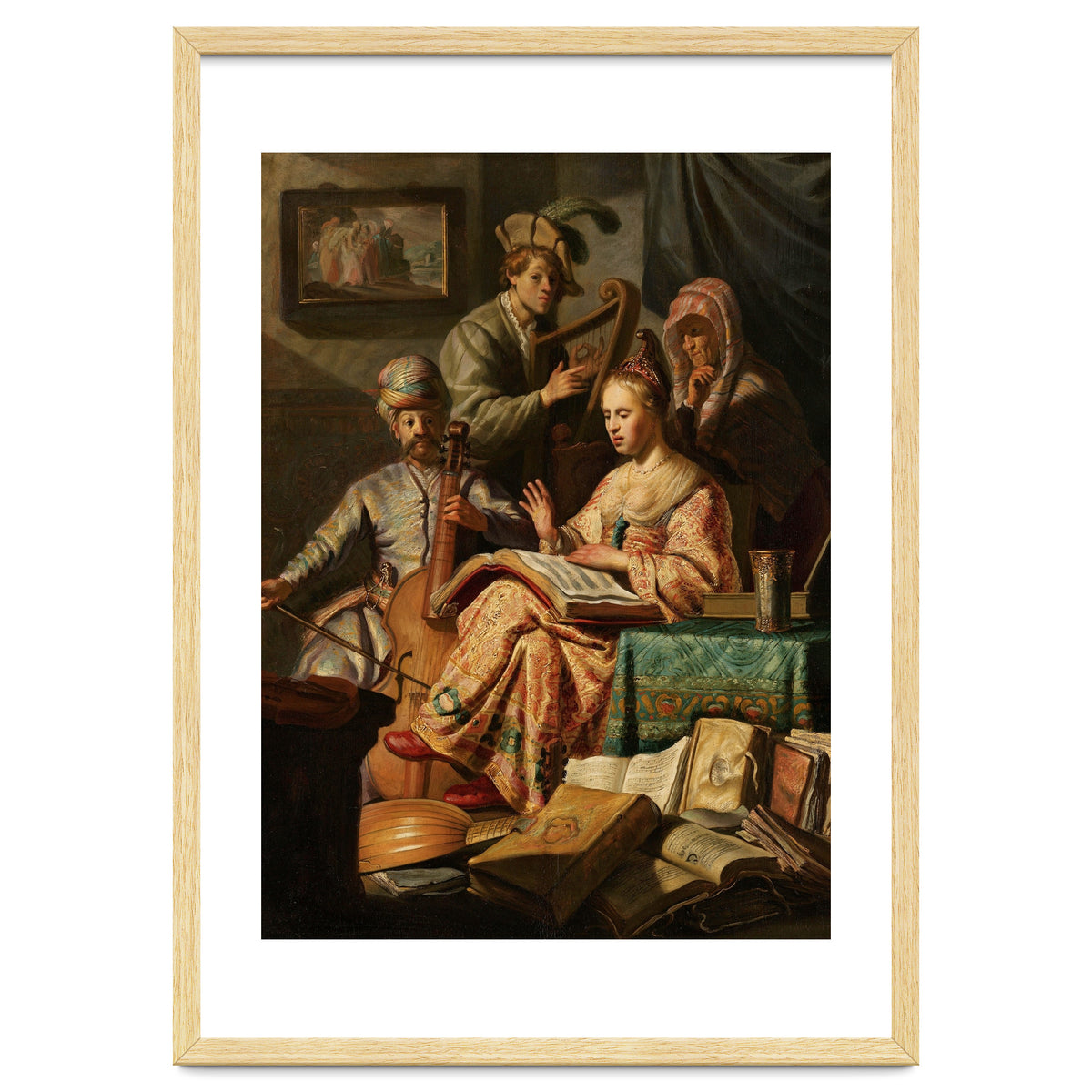 Musical Company – Rembrandt (1626)