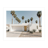 Palm Springs Modernist Home, Mid-Century Architecture Photography, Desert Minimalism (Print Only) thumbnail