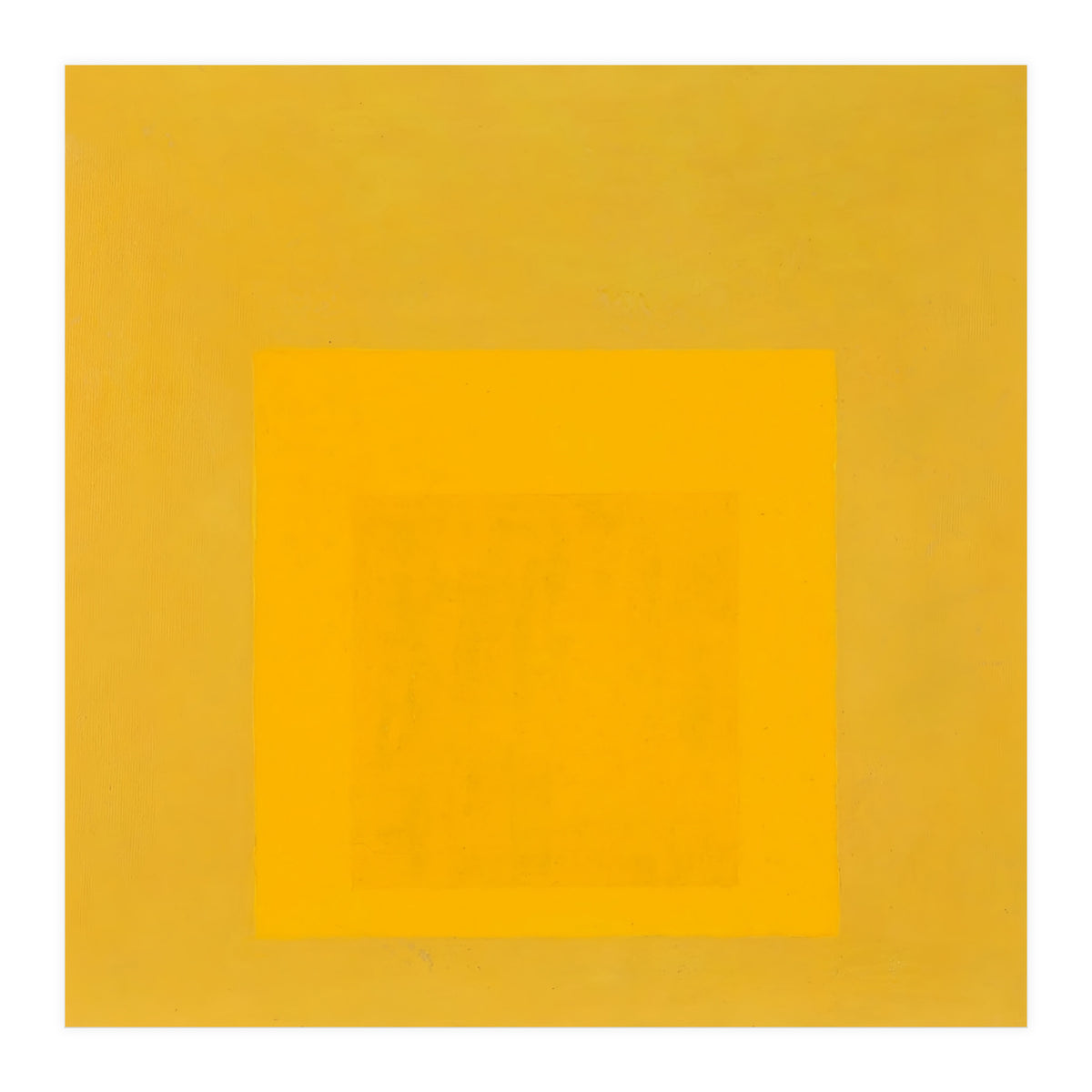 JOSEF ALBERS - HOMAGE TO THE SQUARE YELLOW (Print Only)