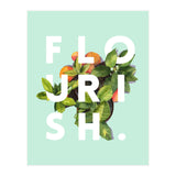 Flourish #society6 #buyart #typography #artprint (Print Only) thumbnail
