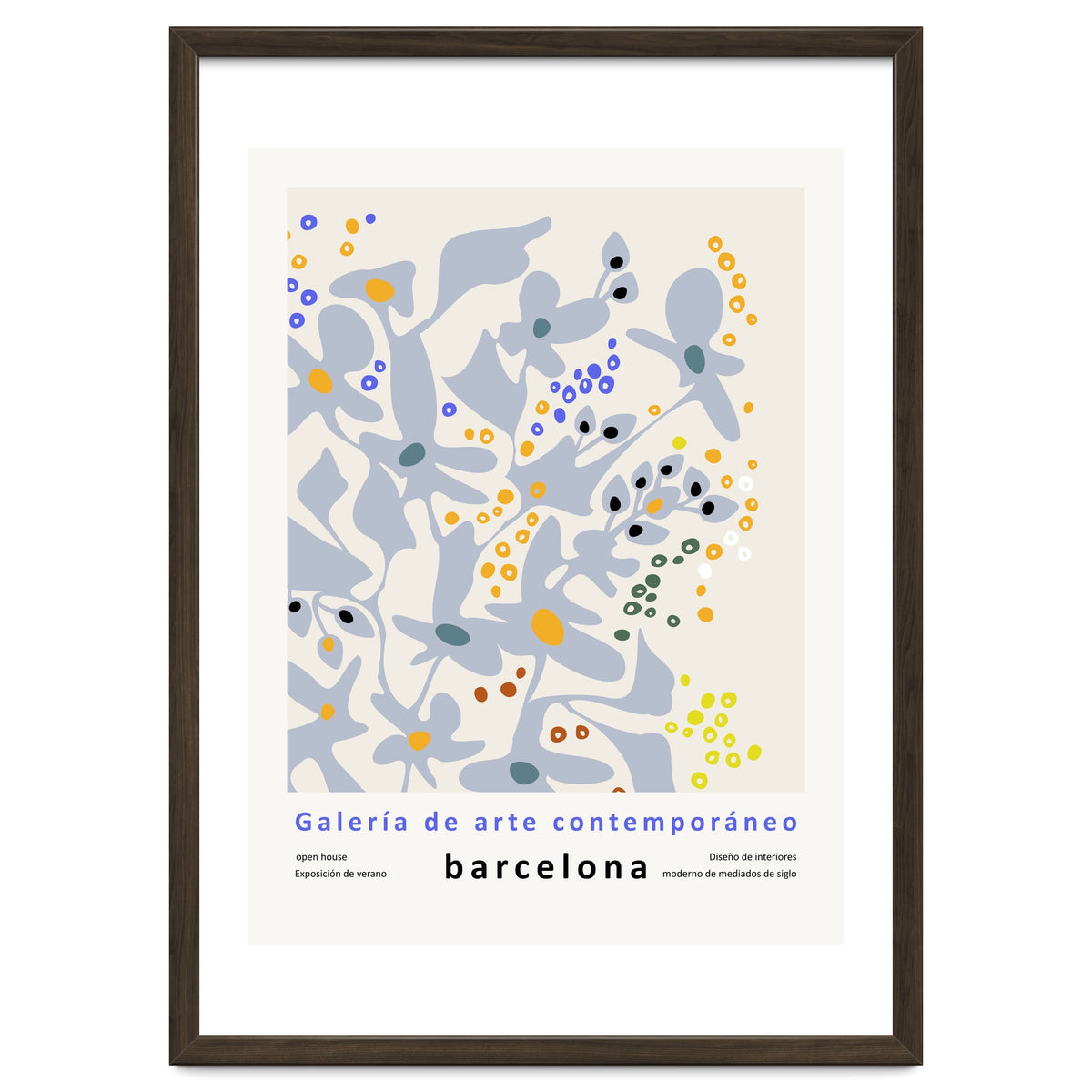 Contemporary art gallery Barcelona design and interior