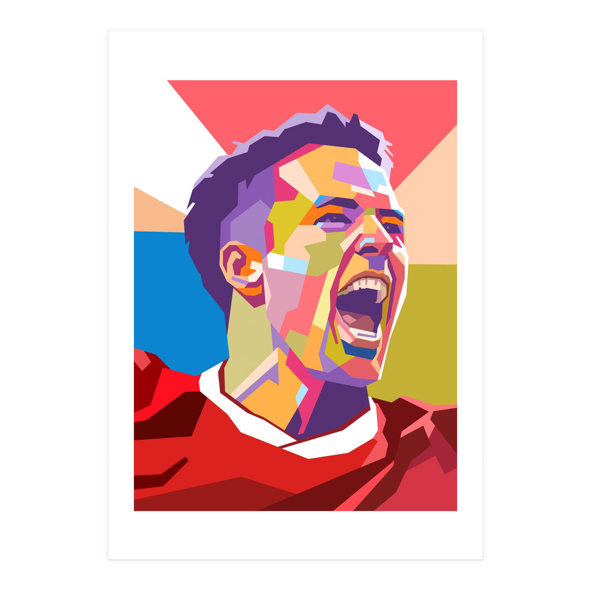 Michael Owen art (Print Only)