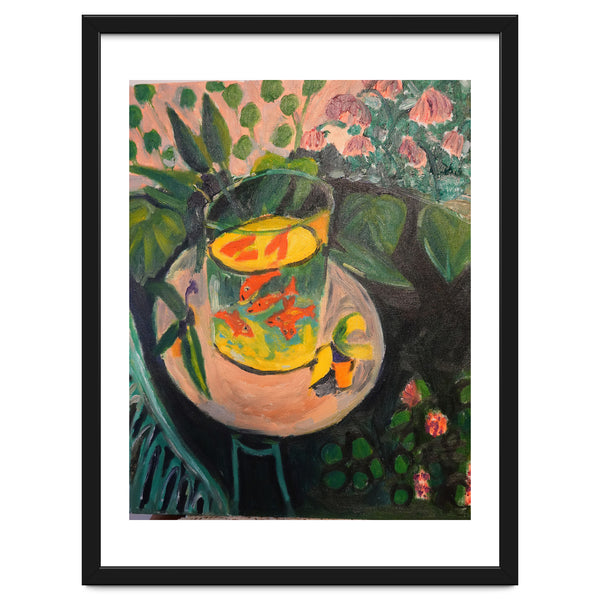 Still Life Fishes Oil Painting