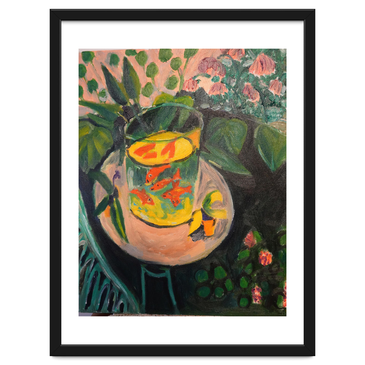 Still Life Fishes Oil Painting