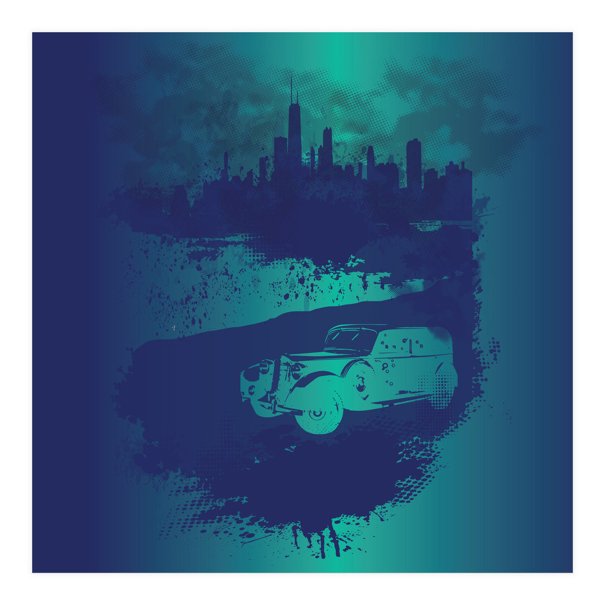 Vintage Chicago  (Print Only)