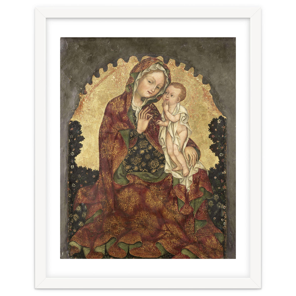 Madonna of Humility. Dating: 1429 - 1439. Measurements: h 53 cm × w 42 cm; d 13.5 cm.