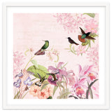 Hummingbirds in Flower Jungle thumbnail