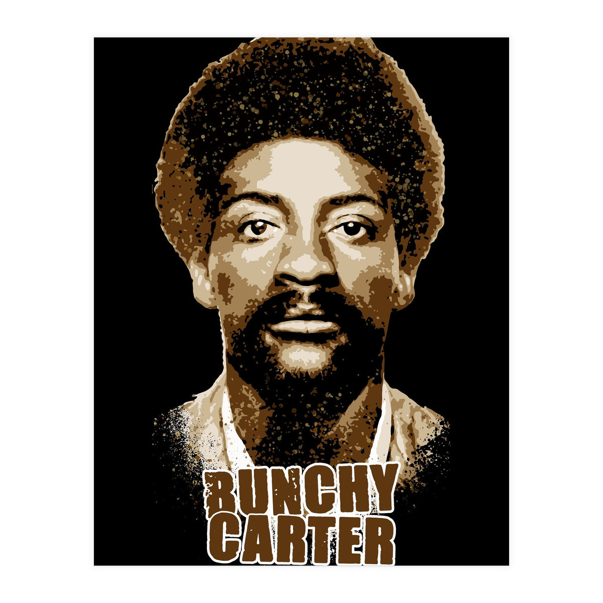Bunchy Carter American Activist Legend  (Print Only)
