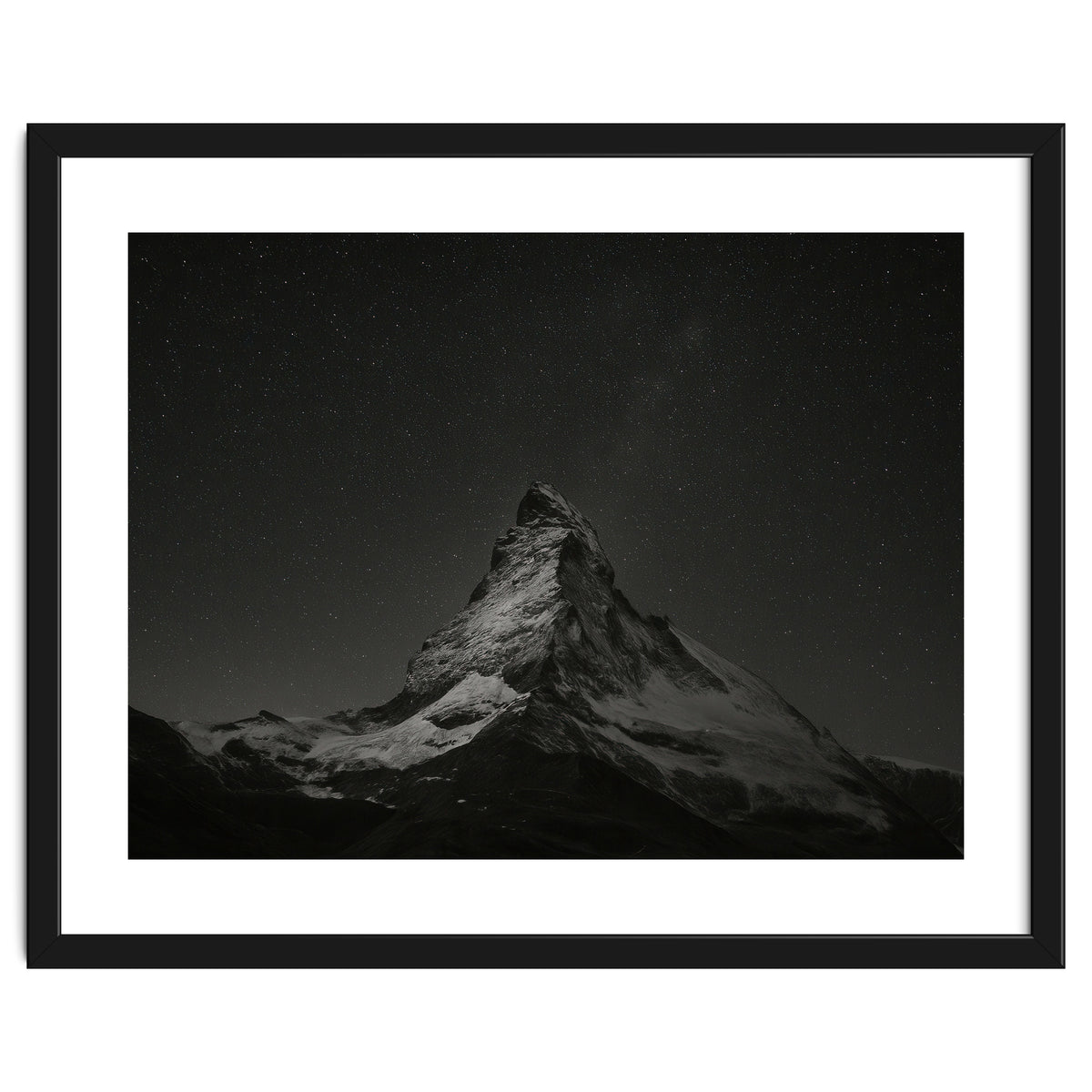 Matterhorn Switzerland Starry Night Mountain Photography