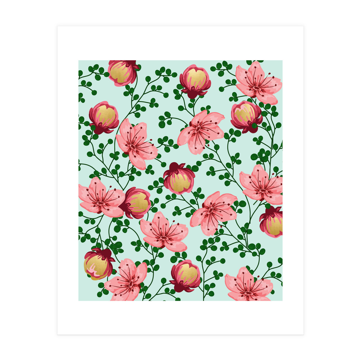 Blush Vines #society6 #decor #buyart (Print Only)