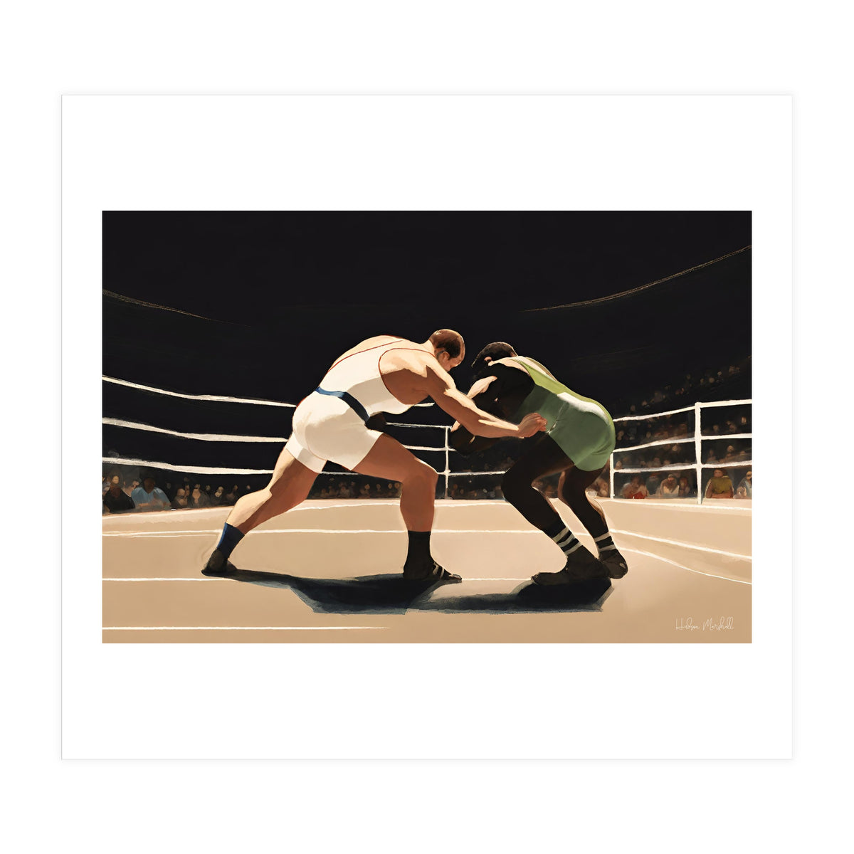 Wrestlers #6 (Print Only)