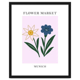 Munich Flower Market - Minimalist Edelweiss Botanical Print thumbnail