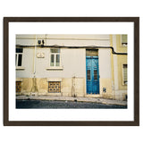 Lisbon Blue door on the street thumbnail