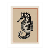 Striped Seahorse II (Print Only) thumbnail