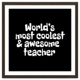 World's most coolest and awesome teacher thumbnail