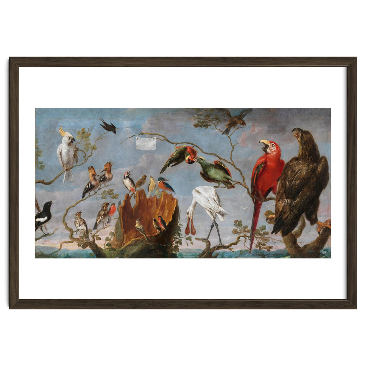 Frans Snyders / 'Concert of the Birds', 17th century, Flemish School, Oil on canvas.