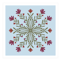 Floral Mandala  (Print Only)