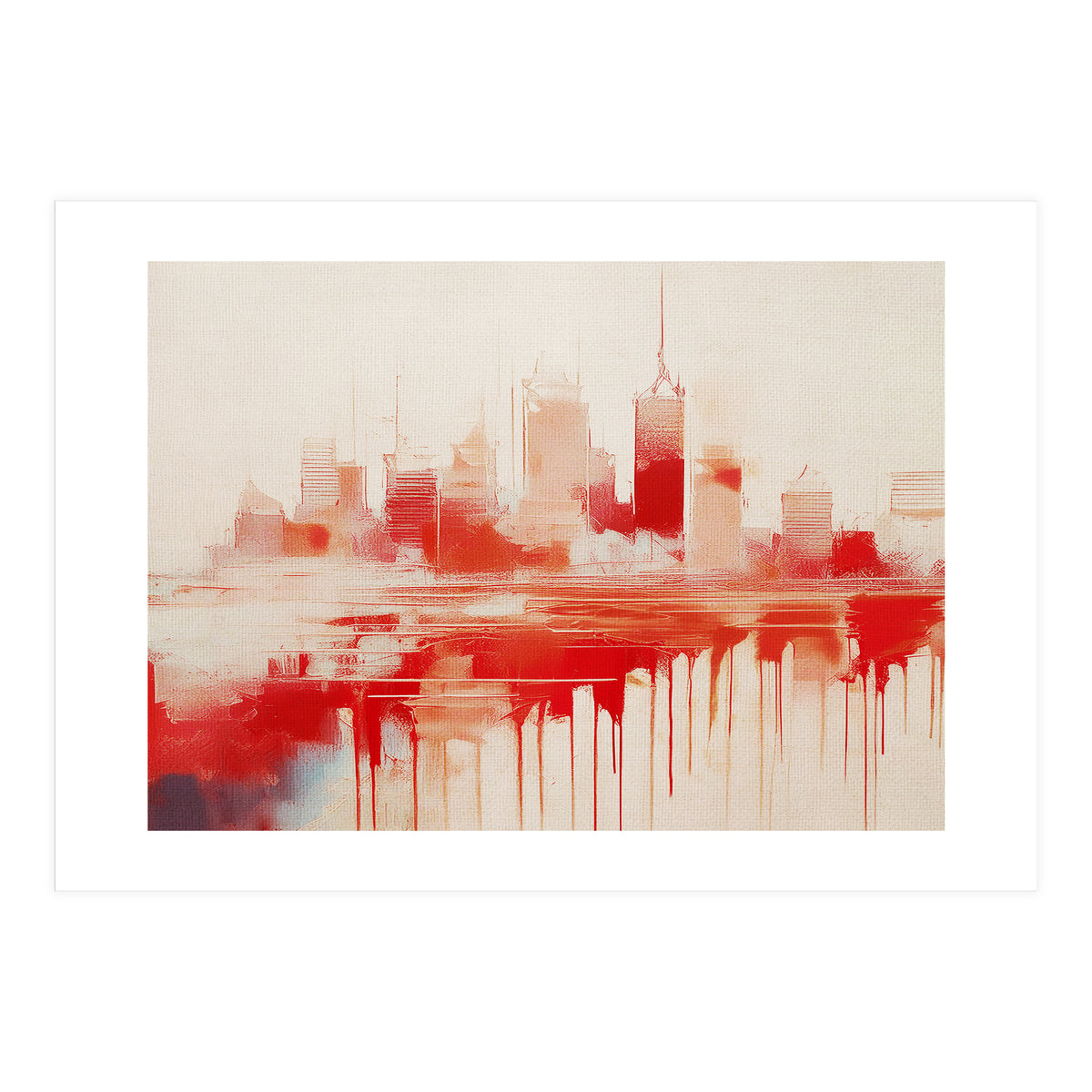 Buildings At Dusk 01 (Print Only)