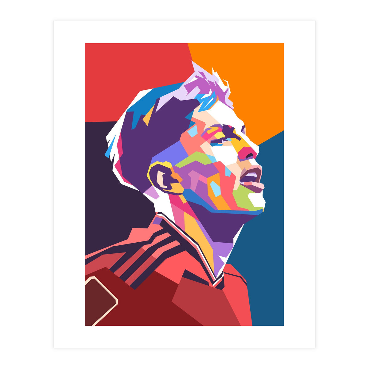 Alejandro Garnacho art (Print Only)