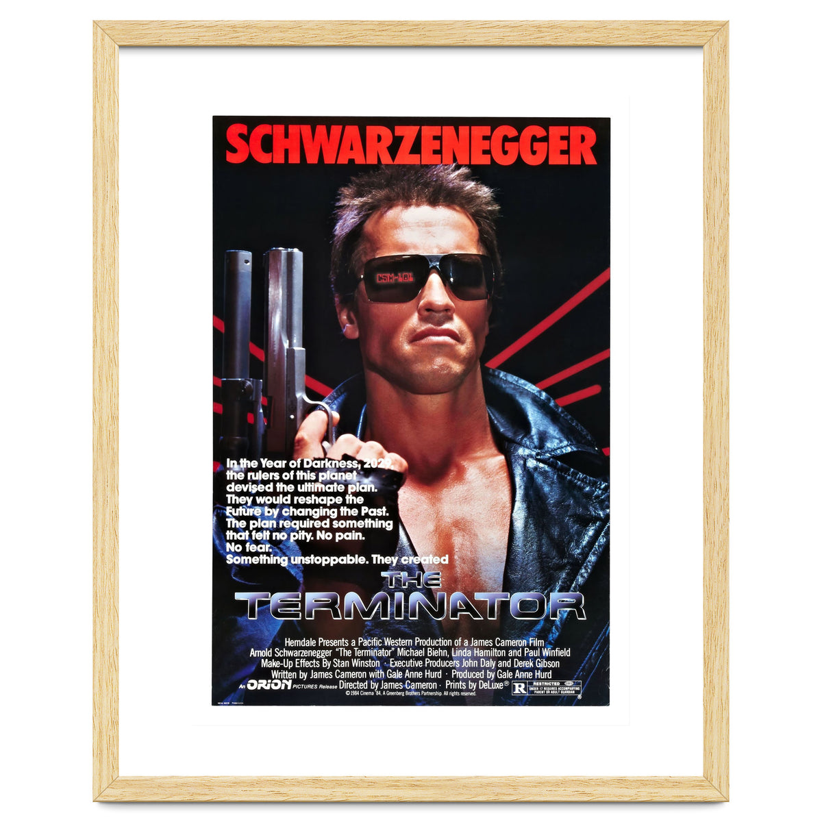 THE TERMINATOR (1984), directed by JAMES CAMERON.