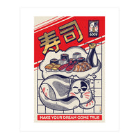 Dreaming About Sushi (Print Only)