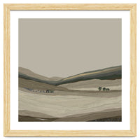 Muted Landscape oil painting