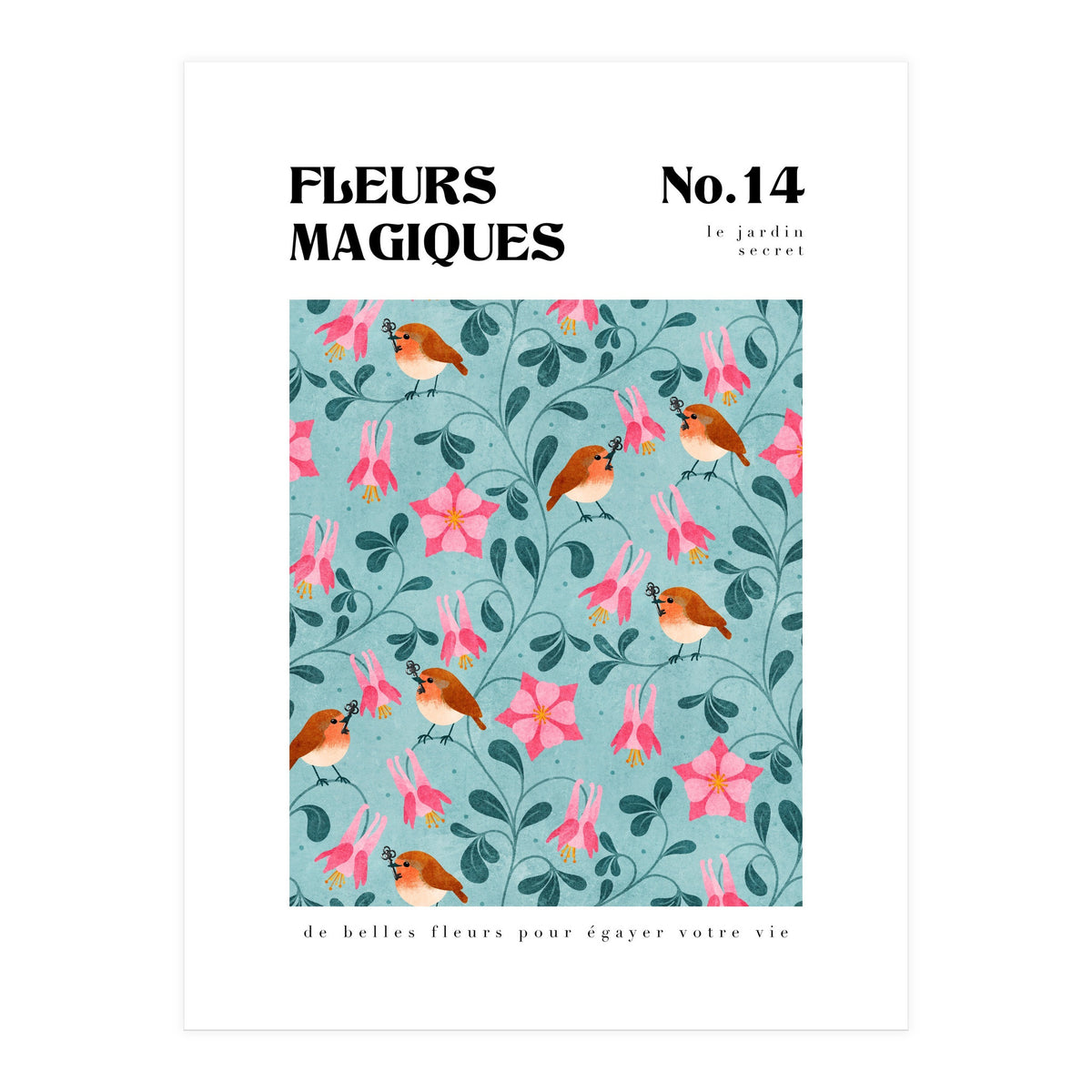 Magical Flowers No.14 The Secret Garden (Print Only)
