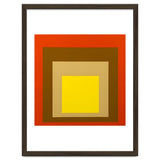 Josef Albers - Red, Brown, Golden thumbnail